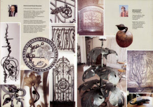 The magazine "Ornamental blacksmithing. II regional exhibition of 2003"